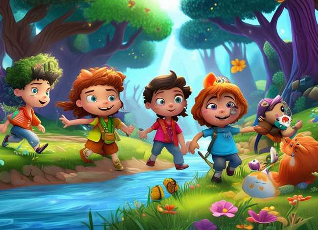 给小朋友来个动画故事，给小朋友来个动画故事怎么写