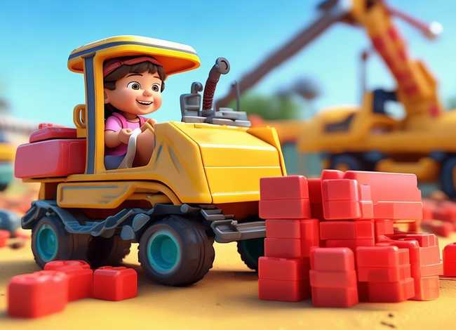 挖机视频儿童故事（少儿挖掘机的故事视频）