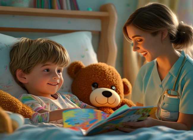 关于生病的儿童故事（关于生病的故事绘本）