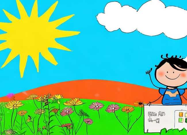 三年级儿童绘画图片大全 - 三年级儿童绘画图片大全简单