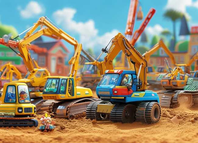 挖土机视频大全儿童动画故事;挖土机少儿视频大全动画 挖土机视频大全儿童动画故事;挖土机少儿视频大全动画