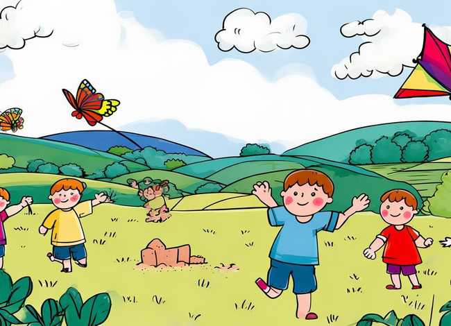 以农村儿童生活为主题的简笔画 - 以农村儿童生活为主题的简笔画图片