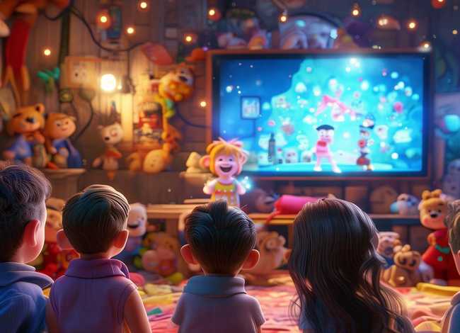 讲儿童故事模板；儿童故事模板视频