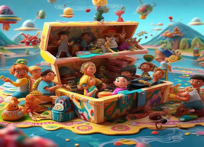 儿童故事百宝盒，幼儿园百宝盒