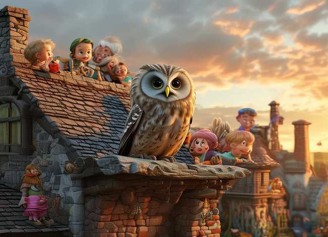 屋顶儿童故事（屋顶上的小孩儿故事概括）