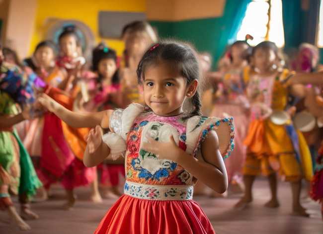 母亲的故事儿童表演 - 母亲的故事舞蹈表演