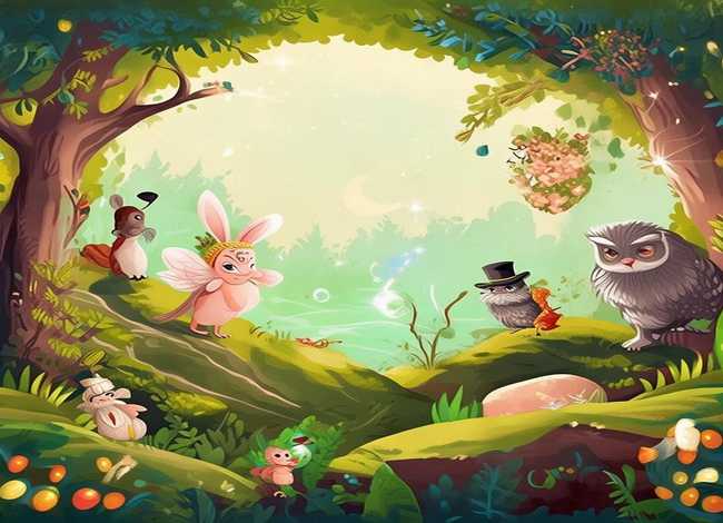 怎么画童话故事的画；童话故事里面的画怎么画