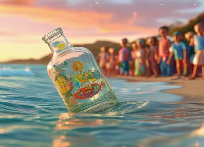 漂流瓶儿童故事会，幼儿漂流瓶的故事