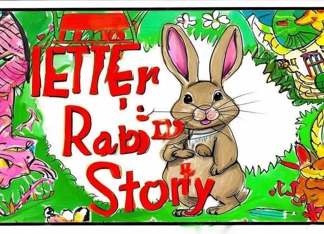 比得兔的故事手抄报图片，比得兔的故事手抄报图片四年级