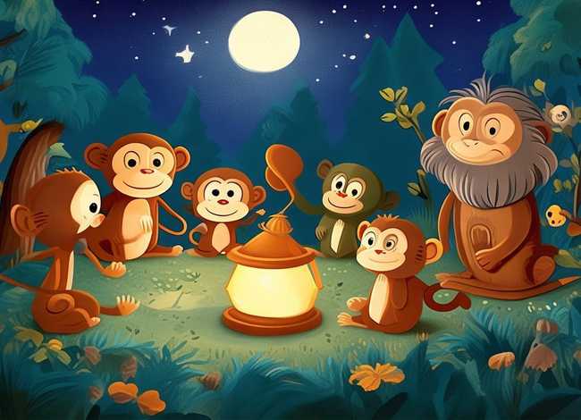 睡前猴子故事大全 - 睡前猴子故事大全图片