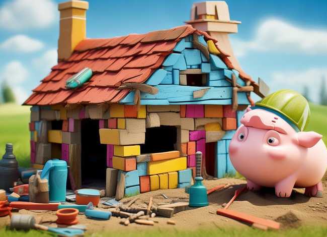 小猪盖房子的儿童故事,少儿故事小猪盖房子 小猪盖房子的儿童故事,少儿故事小猪盖房子