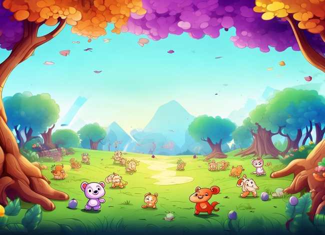 四年级童话故事画简单又漂亮；二年级童话故事画简单又漂亮