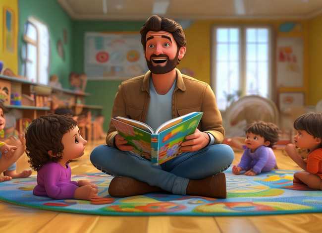 幼儿园故事爸爸 - 幼儿园爸爸讲故事视频