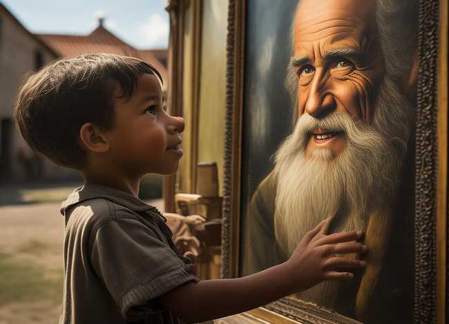 凭画认父的寓言故事、凭画认父的寓言故事有哪些