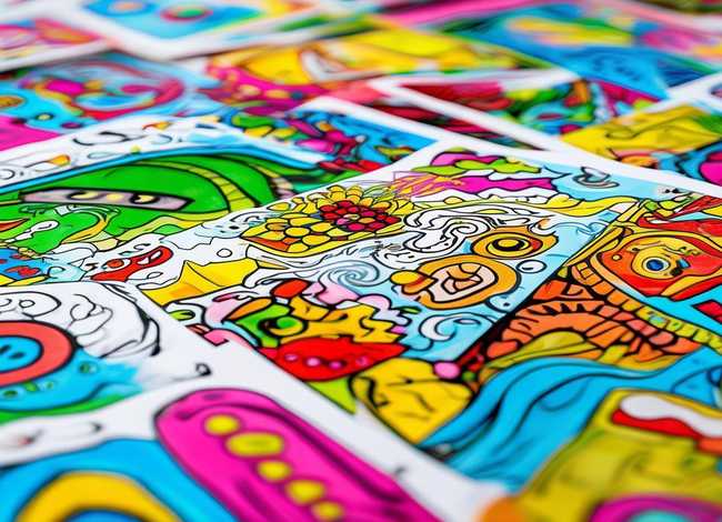 儿童涂色模板100例，儿童涂色模板100例图片