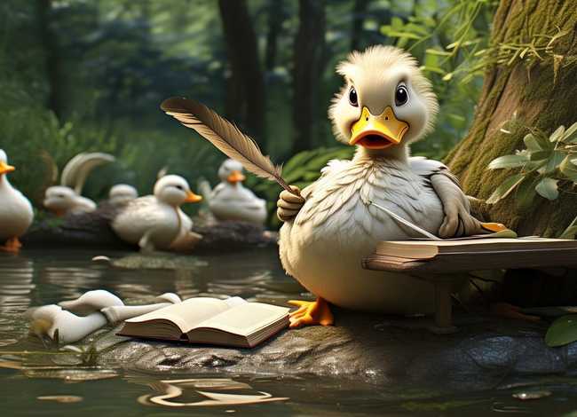 聪明的鸭子故事，聪明的鸭子故事内容