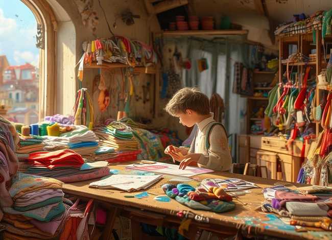 关于裁缝的绘本故事 关于裁缝的绘本故事图片