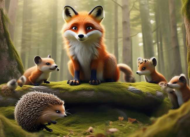 狼和刺猬的故事；狼和刺猬的故事作文