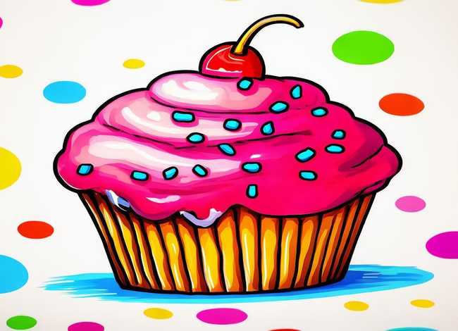 杯子蛋糕儿童画图片、杯子蛋糕儿童画图片简单 杯子蛋糕儿童画图片、杯子蛋糕儿童画图片简单