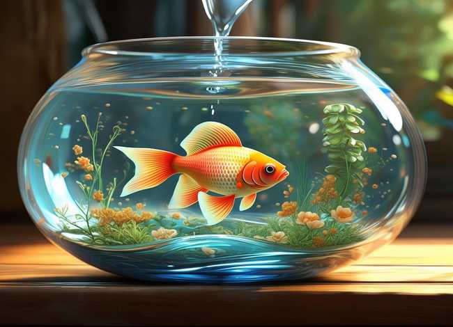 儿童故事小鱼缸；鱼缸里的小金鱼故事