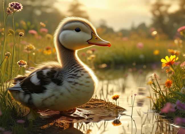 丑小鸭的儿童故事 - 丑小鸭的故事幼儿故事