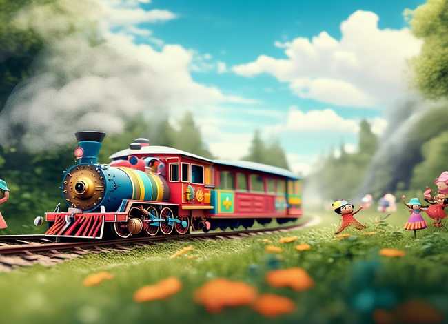 儿童蒸汽小火车故事、蒸汽小火车的故事