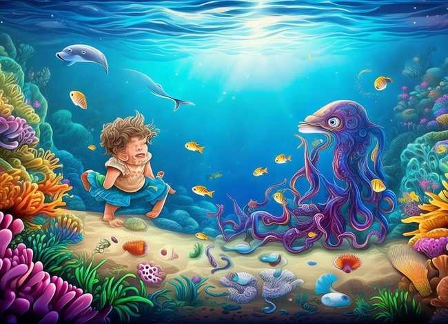海洋的故事儿童故事 - 关于海洋的小故事幼儿