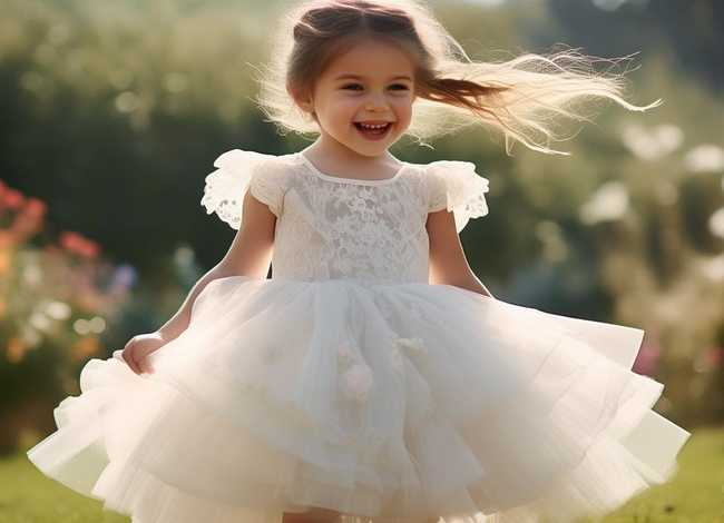 儿童纱裙图片 儿童纱裙连衣裙图片