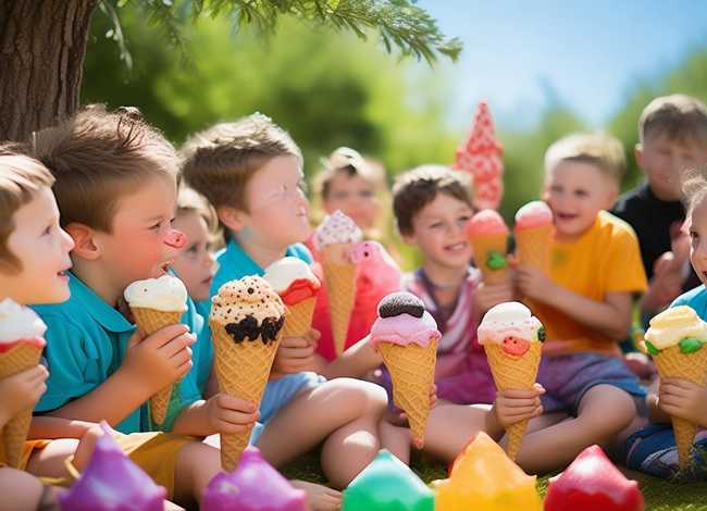 冰淇淋儿童故事，冰淇淋幼儿故事
