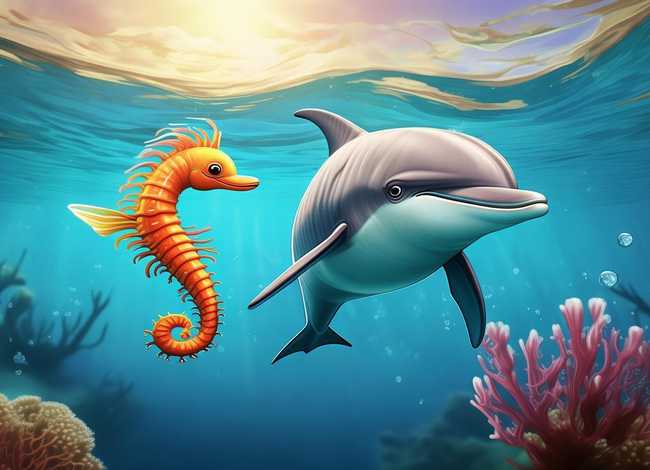 海豚海马的故事、海豚海马的故事简短 海豚海马的故事、海豚海马的故事简短