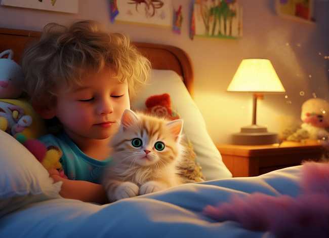 四岁儿童猫咪故事睡前小故事 - 四岁小孩故事睡前故事