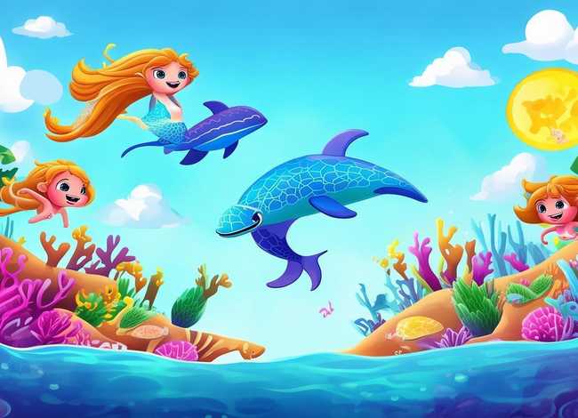 儿童故事海洋王国（海洋王国儿童画）