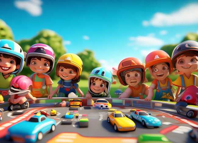 儿童赛车故事正版 - 赛车的幼儿故事