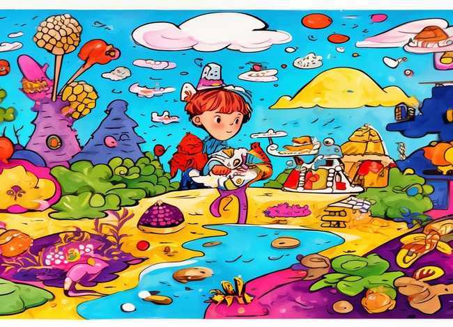 儿童故事绘画作品、儿童故事绘画作品简单好看