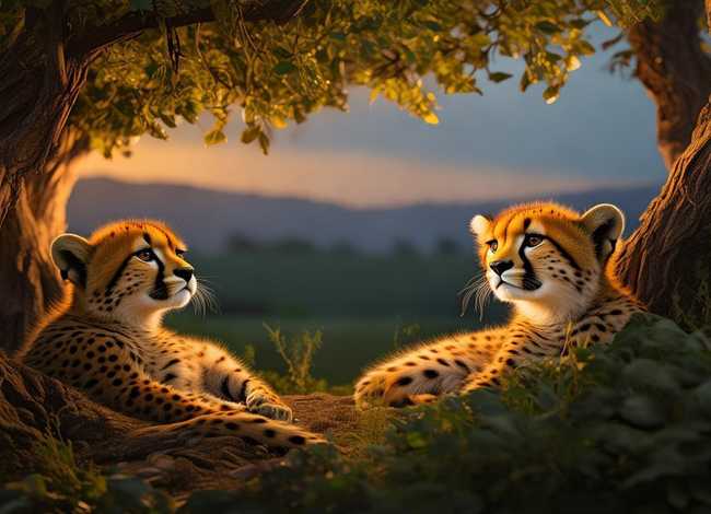 猎豹睡前故事；猎豹睡前故事大全