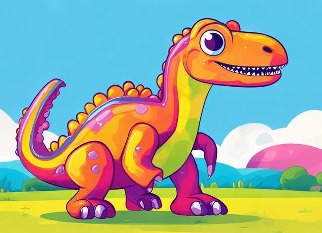 儿童恐龙简笔画大全带颜色 儿童简笔画大全恐龙步骤