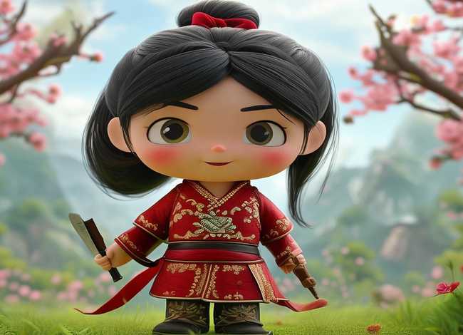 花木兰儿童童话故事；花木兰少儿版故事