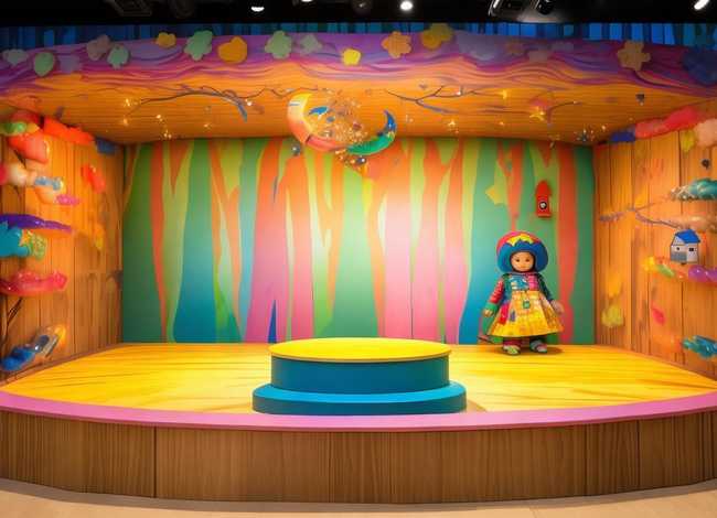 儿童舞台讲故事 幼儿园讲故事小舞台