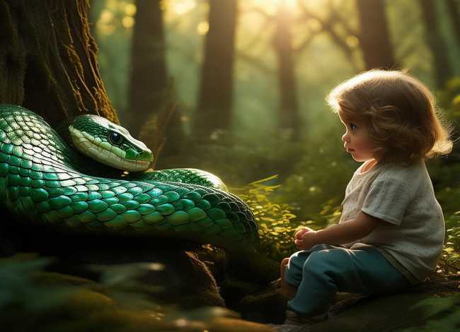 儿童睡前故事蛇妖，蛇的故事大全 睡前故事