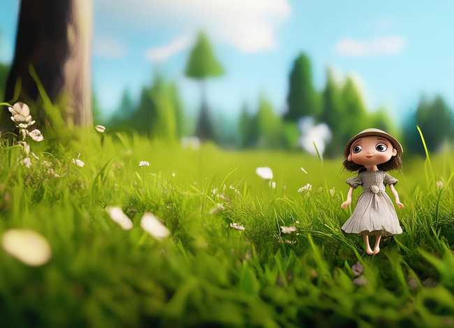 拇指姑娘故事图片 拇指姑娘故事书图片