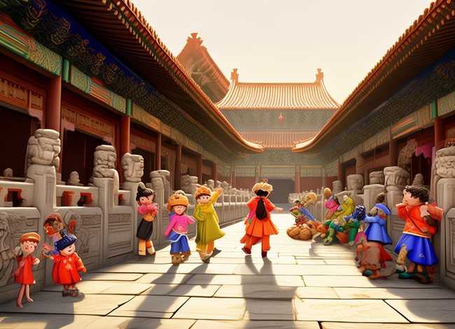 北京故宫故事儿童版 北京故宫儿童图画