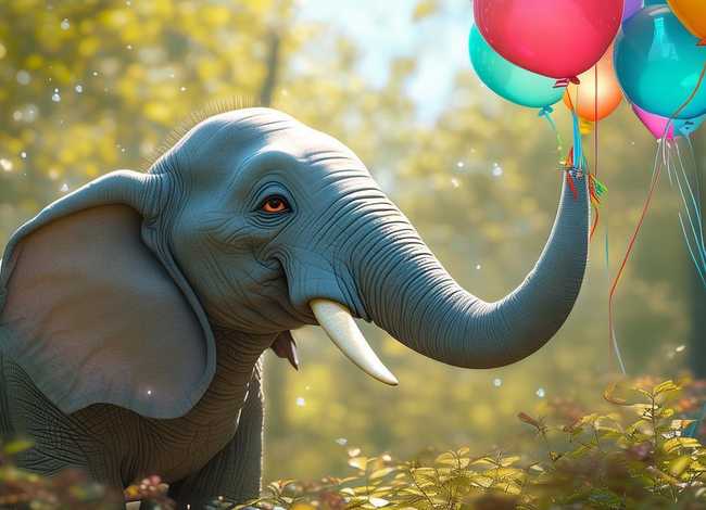 儿童故事大象的长鼻子；大象的长鼻子故事简短