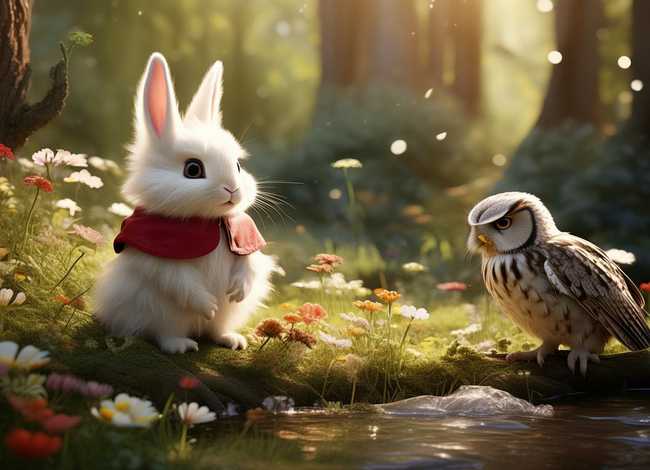 小白兔的故事儿童故事；小白兔的故事经典