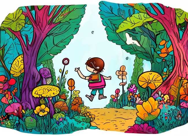 儿童探险简笔画；儿童探险简笔画怎么画