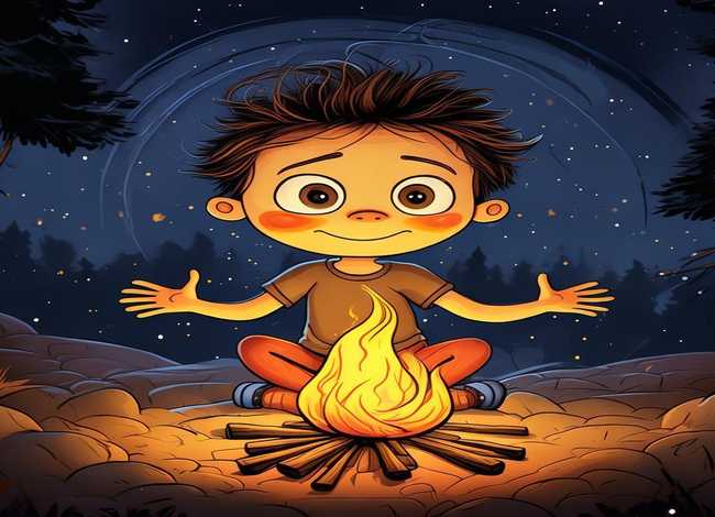 讲故事的小孩简笔画；讲故事的小孩简笔画图片