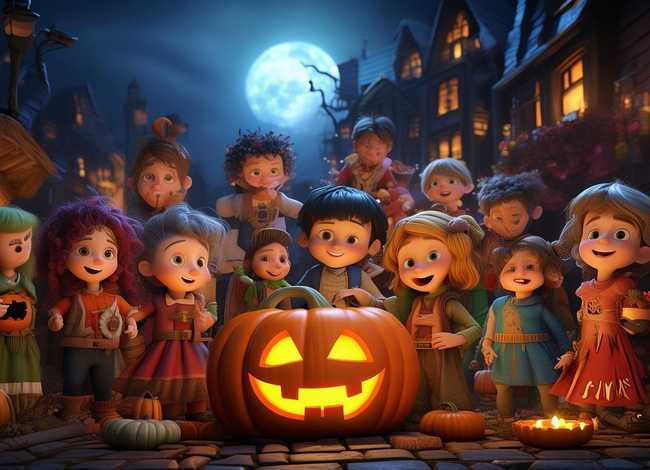 万圣节故事儿童故事、万圣节的小故事幼儿