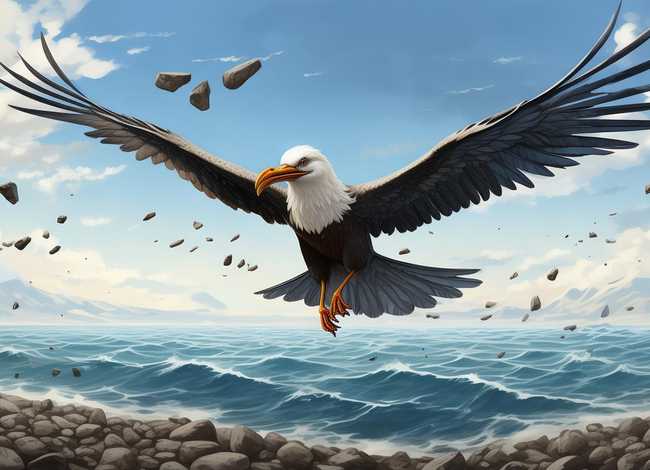 精卫填海神话故事画简单又好看、精卫填海的故事画简单好看