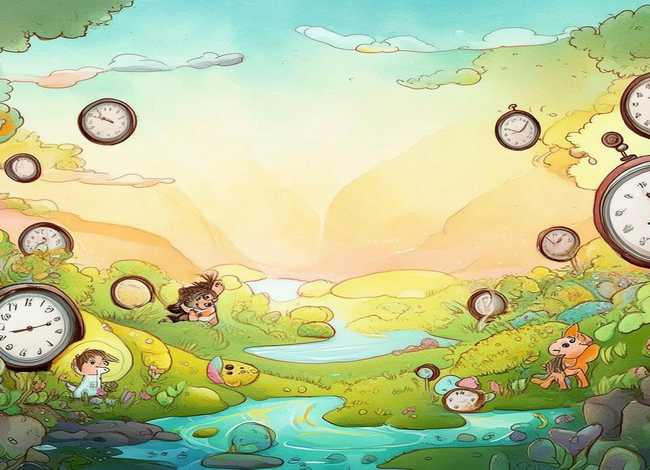 关于时间的儿童故事 - 关于时间的幼儿绘本故事