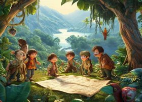 丛林冒险儿童故事（丛林探险幼儿故事）