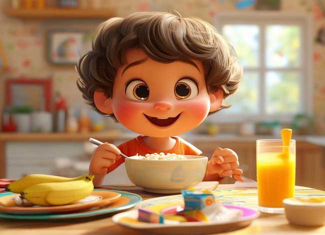 关于吃早餐的幼儿故事 关于吃早餐的幼儿故事简短